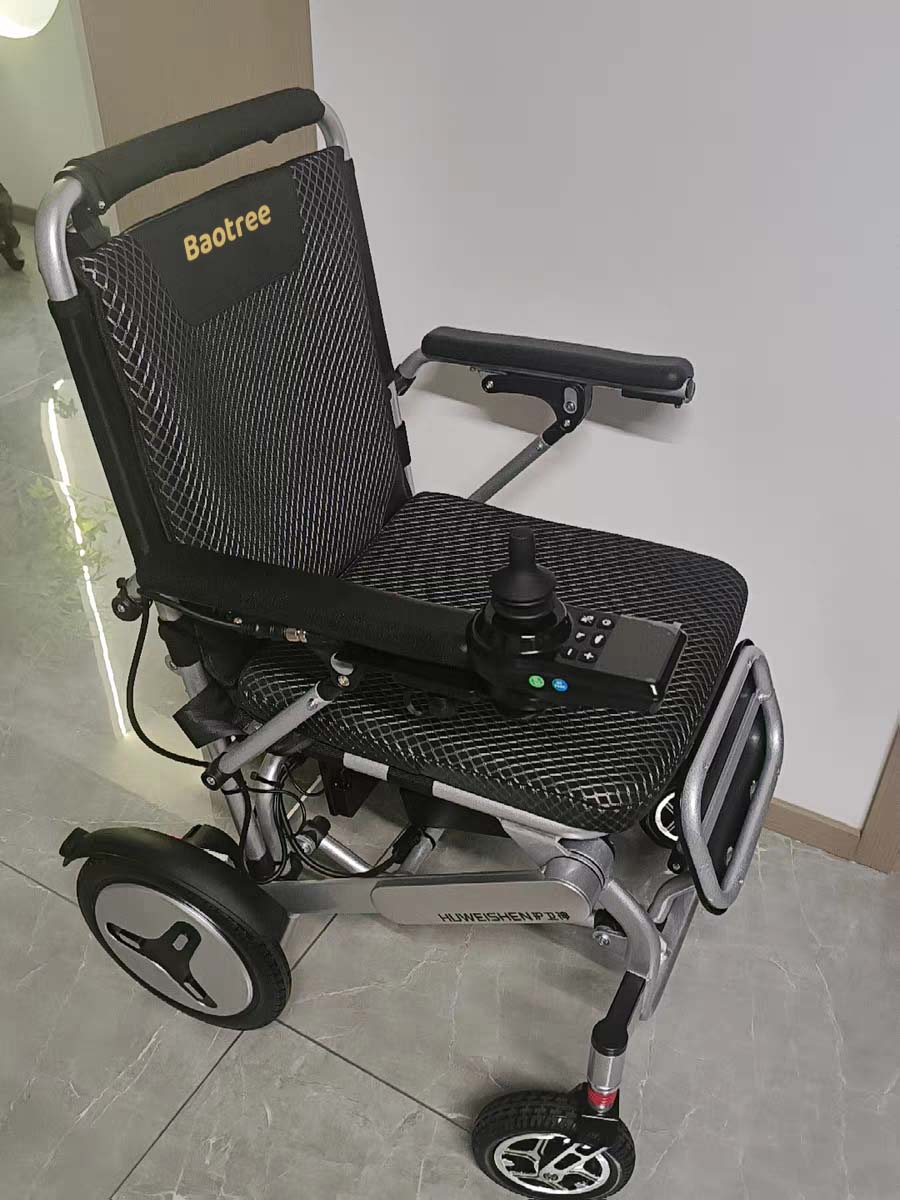 Baotree Electric Wheelchairs for Adults, Foldable Motorized Wheelchair, Electrically operated wheelchairs for The Elderly
