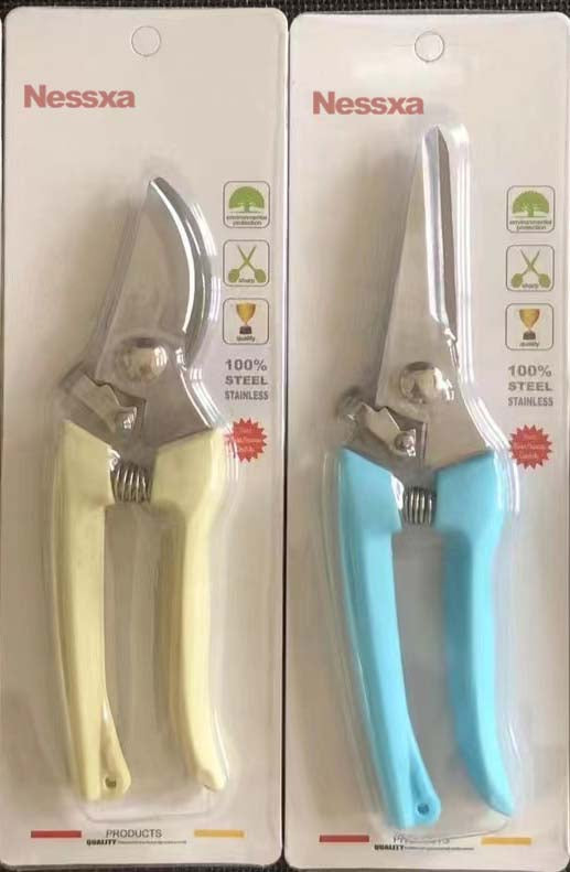 Nessxa Pruning scissors, flower and grass trimming scissors, floristry and Gardening shears