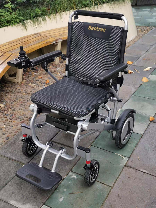 Baotree Electric Wheelchairs for Adults, Foldable Motorized Wheelchair, Electrically operated wheelchairs for The Elderly