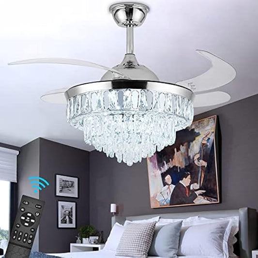 Crystal Ceiling Fan