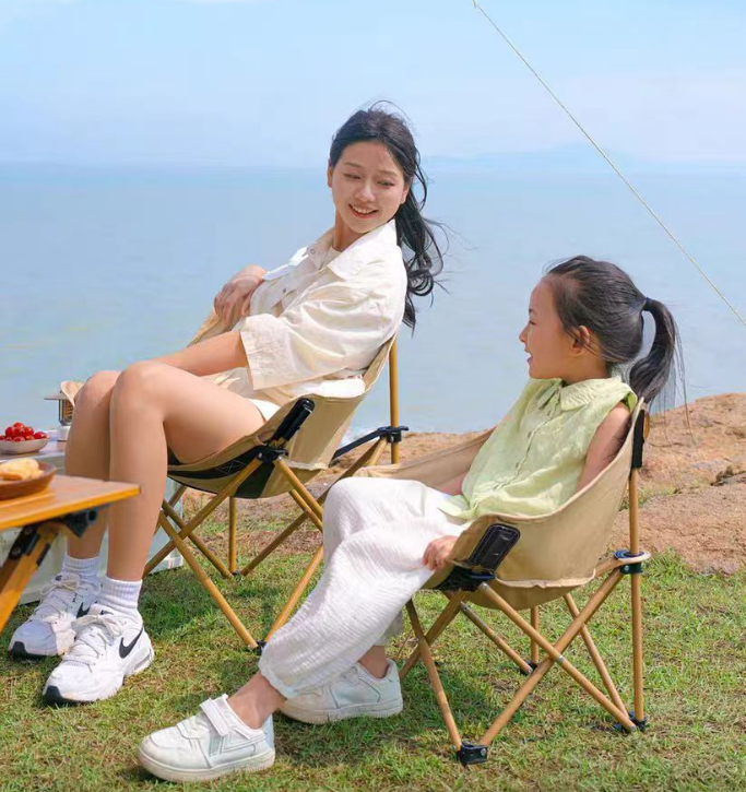 Nexaio Low Beach Chair, Beach Chairs for Adults 2 Pack, Low Profile Folding with Cup Holder & Carry Bag, Heavy Duty Chair for Outdoor Sand, Camping, Concert, Travel
