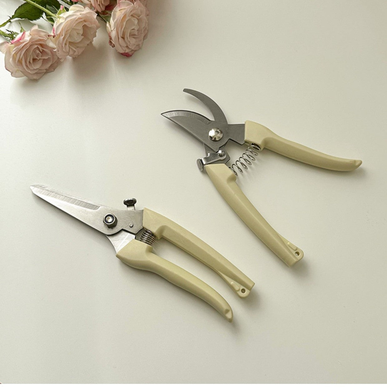 Nessxa Pruning scissors, flower and grass trimming scissors, floristry and Gardening shears